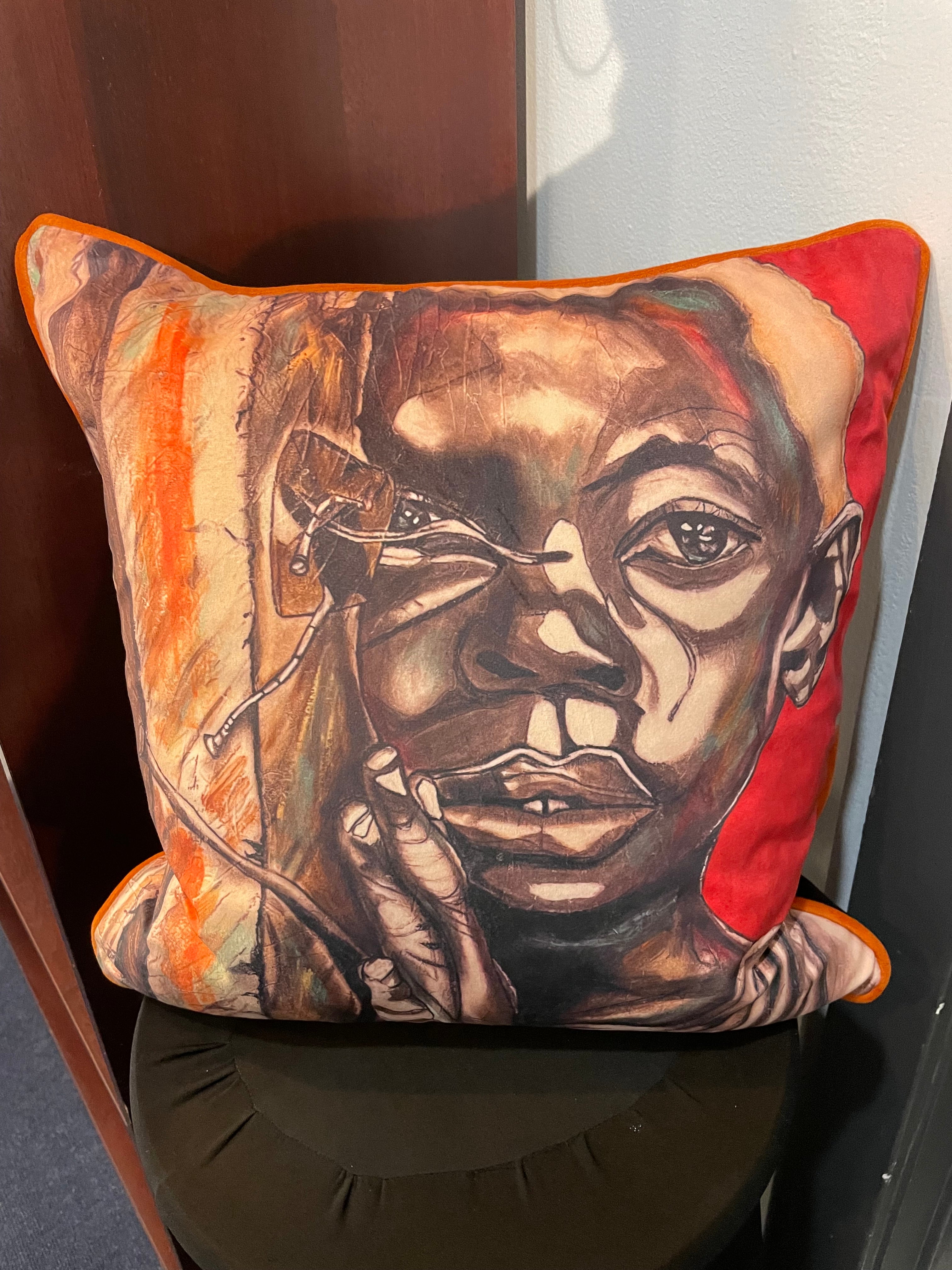 "I Have A Dream" pillow~ Romeo Robinson