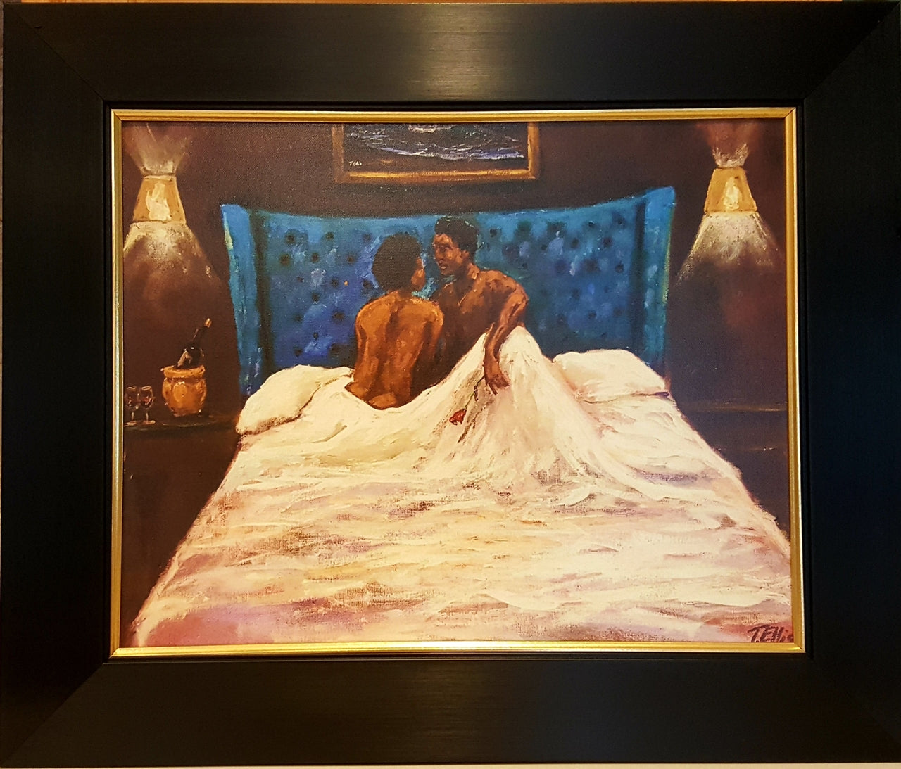 Black Romance (Print)~Ted Ellis