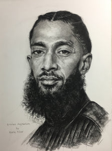 Nipsey Hussle (Print)-Eddie Filer